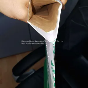 Chemical Product Packaging 3layer 4layer Brown Kraft Paper Valve Bag for Synthetic Iron Oxide thumbnail-4