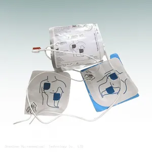 Original Cardiac Science Powerheart AED G3 Auto Pro Automotive Defibrillator Defibrillation Electrode 9131 thumbnail-1