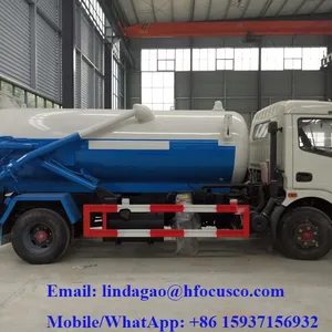 4X2 Dongfeng 5m3 Sewage Trucks thumbnail-3