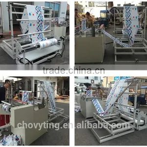 CP-1200FD PP/PE/OPP/BOPP Palstic Film Triangle Folding Rewinding Machine thumbnail-2