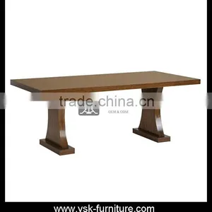 DT-065 10 Seaters Wooden Restaurant Table thumbnail-1