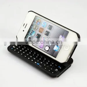 For Iphone 4 4S Wireless Blurtooth Keyboard Case thumbnail-1