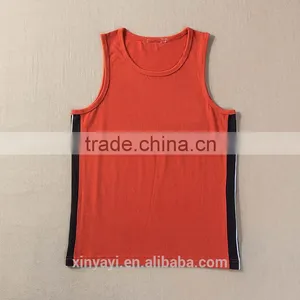 Hot Sale Fashion Tank Tops in Bulk/stringer Tank Top Wholesale/blank Gym Mens Stringer Singlet Wholesale thumbnail-2