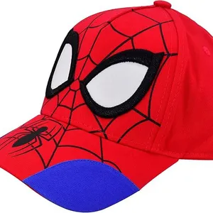 Marvel Spider-Man Dad Hat Adult Cotton Baseball Cap With Curved Brim and 3D Eyes thumbnail-1