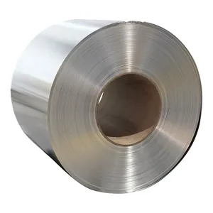 SPCC Bright 2.8 2.8 ASTM A623 T1 T5 Food Grade Coils Tin Coated Steel Electrolyte Tinplate Coil thumbnail-2