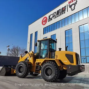Huizhong Heavy Duty 3ton HZM 930 S300 7m Wheel Loader Telescopic Loader With Powerful Engine for Sale thumbnail-4
