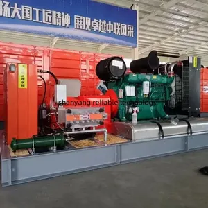 Diesel Type Water Blasting Equipment 700bar to 1500bar Diesel High Pressure Hydro Jetting Cleaning Machine thumbnail-1