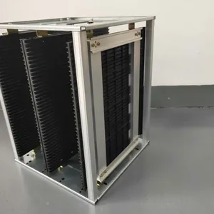 Customized 100-Slots ESD PCB Magazine Rack With Double Side Panel for Efficient Pcb Storage thumbnail-3
