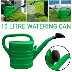 Plastic Watering Can With Long Spout for Hard-to-Reach Plants in Vertical Gardens thumbnail-2