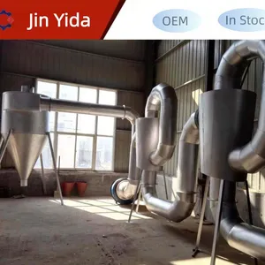 Airflow Pipeline Dryer for Fertilizer, Soybean Residue, Distillery Waste, Chemical Raw Materials, Wood Powder, Blood Meal, and Animal Feed thumbnail-3