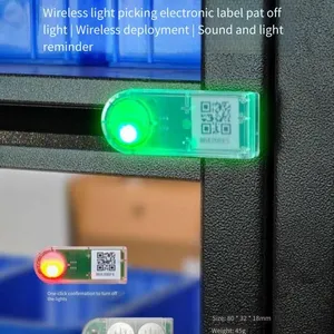 Rfid Positioning Electronic Tags, Warehouse Shelf Items With Acoustic-optical Call Function, Material Trolleys, Turnover Boxes, and Light Strip Manufacturer thumbnail-1