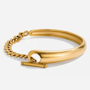 Titanium Nitride Barrier Protected Stainless Steel Bracelet for Long Wear thumbnail-1