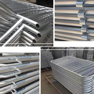 Low-cost Crowd Control Fencing Panels, Stable Fencing Panels, Temporary Fencing, Movable Fencing thumbnail-5