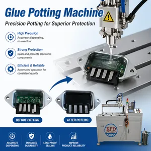 Fully Automatic 2K Epoxy Resin Dispensing System High Precision Mixing & Potting Machine thumbnail-5