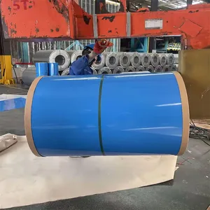 High Gloss Matte PPGI Color Coated Steel Coil Prepainted Metal Coil For Construction Material thumbnail-4