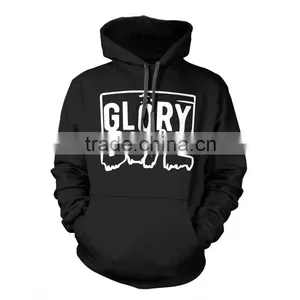 Plain Pullover Hoody Hooded Top Hoodie for Mens and Ladies Hooded Sweatshirts thumbnail-3