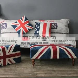 S-1501 2015 New Design Fabric Union Jack Ottoman Quality Choice thumbnail-5
