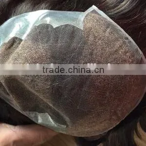 For Black Women Super Thin Skin Toupee Natural Human Hair Womens Toupee Real Hair Toupee thumbnail-6