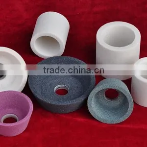 Type-6 Straight Grinding Cup Wheel White Color thumbnail-1