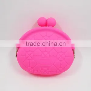 Best Quality Clip Purse Wallet Solid Color Silicone Coin Holder Mini Money Pocket Purse thumbnail-5