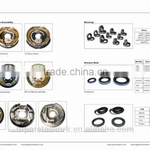 10'' 12'' Electric Brake Mechnical Brake Hydraulic Brake Assembly thumbnail-1