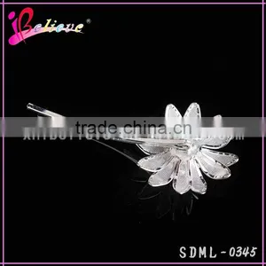 2015 Hair Pin Made in China Products Fancy Bobby Pin,diamond Flower Hair Bobby Pin thumbnail-3