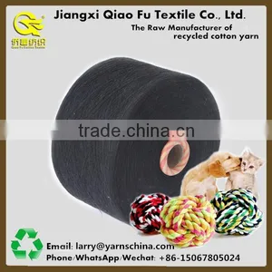 Open Spinning Cotton Yarn,Carded Cotton Polyester Blended Yarn Knitting Pet Toy Quality Choice thumbnail-1