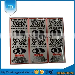 Customized Glossy Synthetic Paper Self-Adhesive Battery Sticker Printed Logo thumbnail-3