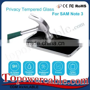 0.2Mm Anti Spy Tempered Glass Film For Samsung Galaxy Note 3 thumbnail-4
