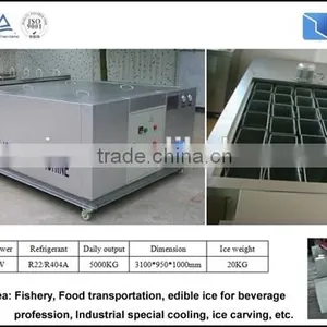 Industrial Portable Ice Block Machine, New Condition Fridge Application thumbnail-1