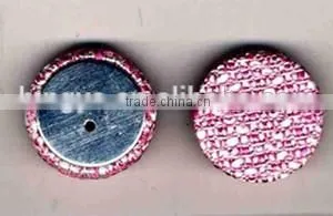 Two Holes Sew On Fabric Covered Button --- F1403 thumbnail-2