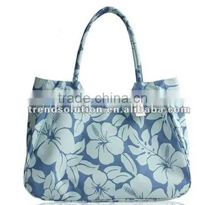 Hot Sale Fashion Canvas Beach Bags Wholesale thumbnail-6