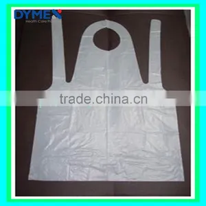 Disposable China Factory Polyethylene Food Processing PE Apron thumbnail-2
