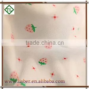 High Quality Custom Flower Printing Egyptian Cotton Knit Fabric thumbnail-1