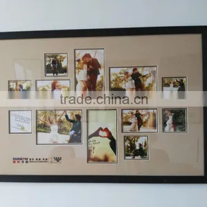 Collage and Customized Matboard of Multi Openings for Photographic Studio Decoration thumbnail-2