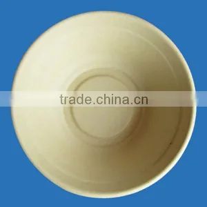Biodegradable Bamboo Pulp Bowl thumbnail-1