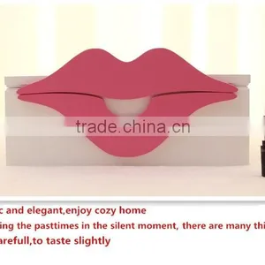 High Quality Wooden Jewelry Kiss Sexy Pink Creation Gift Saving Wooden Box With Pull Grid Varning Custom Logo thumbnail-4