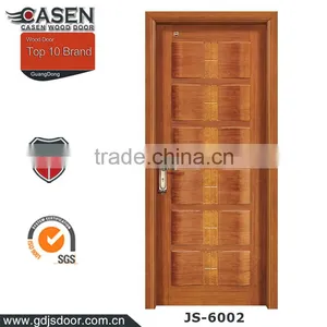 3d Effect Design Mdf Solid Cherry Wood Interior Doors thumbnail-2
