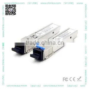 Fast Ethernet Single Mode Single Core LC Connector Bi-directional SFP Module thumbnail-1