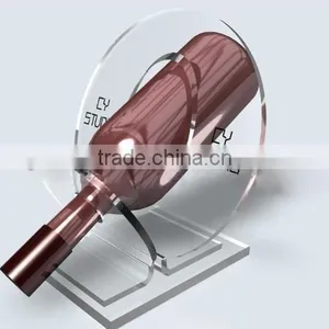 High Polished High Quality Acrylic Wine Display Rack,smooth Acrylic Wine Display Rack thumbnail-5
