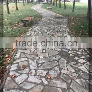 Flagstone With Mesh Backing Stone Pavement thumbnail-1