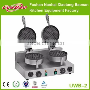 Industrial Single Plate Electric Waffle Maker Machine 220V Small Kitchen Snack Appliance With CE thumbnail-2