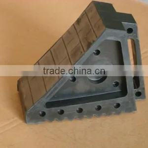 (8 In. L x 4 In. W x 6 In. H)Rubber Wheel Block thumbnail-1