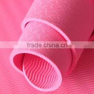 1/4" Thickness TPE Yoga Mat Lose Weight Non-slip Exercise 68"*24" thumbnail-1