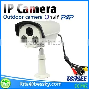 CMOS Outdoor IP Bullet Camera 3.0Mp 6mm Lens Network Camera thumbnail-1