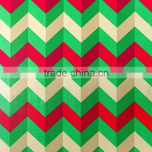 Elegant HOLLY BERRY TREES Christmas Holiday Gift Wrap Paper thumbnail-2