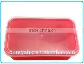 Plastic Lunch Box for Kids/ Made of Safe, Environmentally Friendly Plastic. thumbnail-1