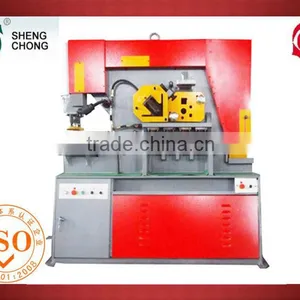 2014 New Machine Good Quality Q35Y-30 Hydraulic Combined Punching and Shearing Machine Hydraulic Press From China Manufacturer thumbnail-1