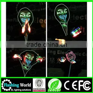 COSPLAY Interesting Vedio Music Actived The Cheappest Price Glasses With Led Light thumbnail-6