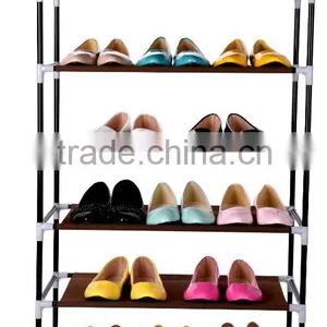 Easy Moving Wall Mounted Wire Shoe Rack for Sale thumbnail-2